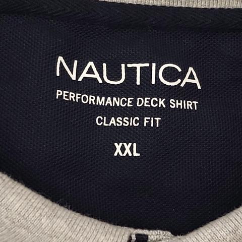 Nautica Casual Pullover Polo Shirt Adult Mens Size - Depop