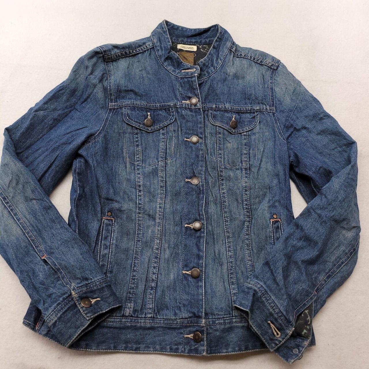 Ruff fashion hewn denim jacket