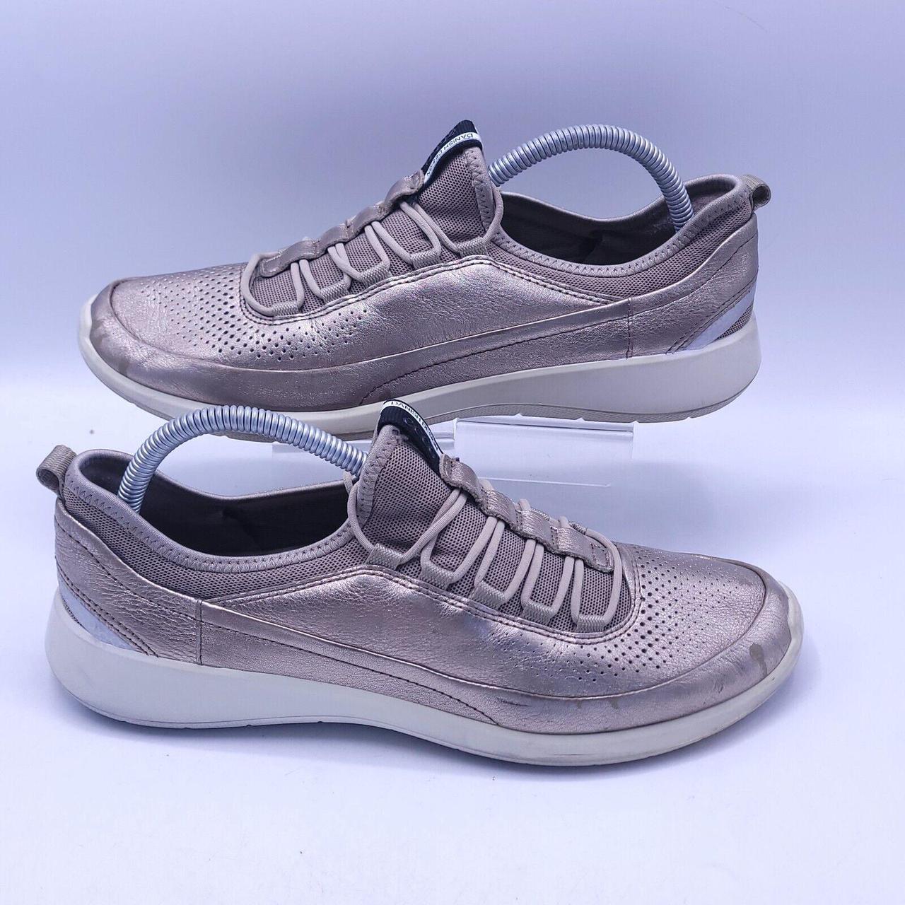 Ecco silver shoes best sale