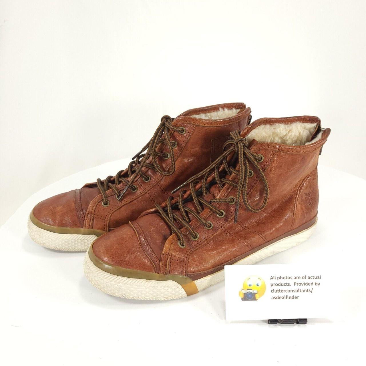 Frye high top sneakers mens best sale