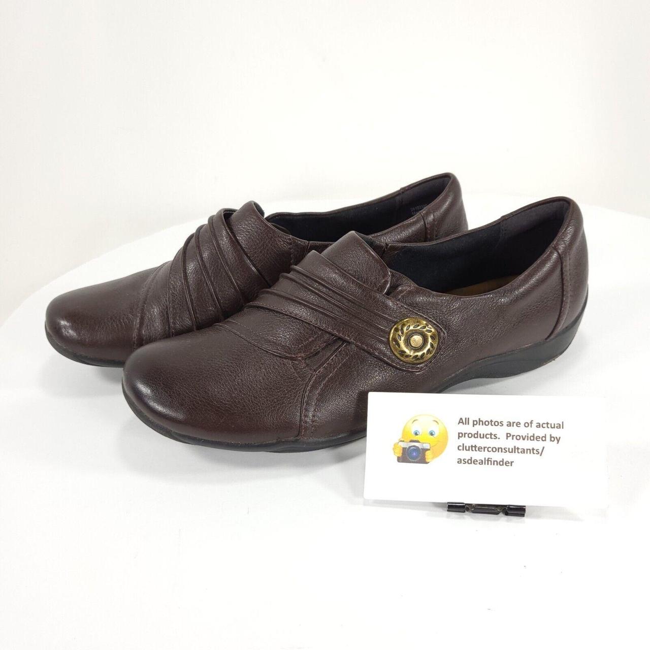 Clarks Artisan Casual Slip On Leather Shoe Womens