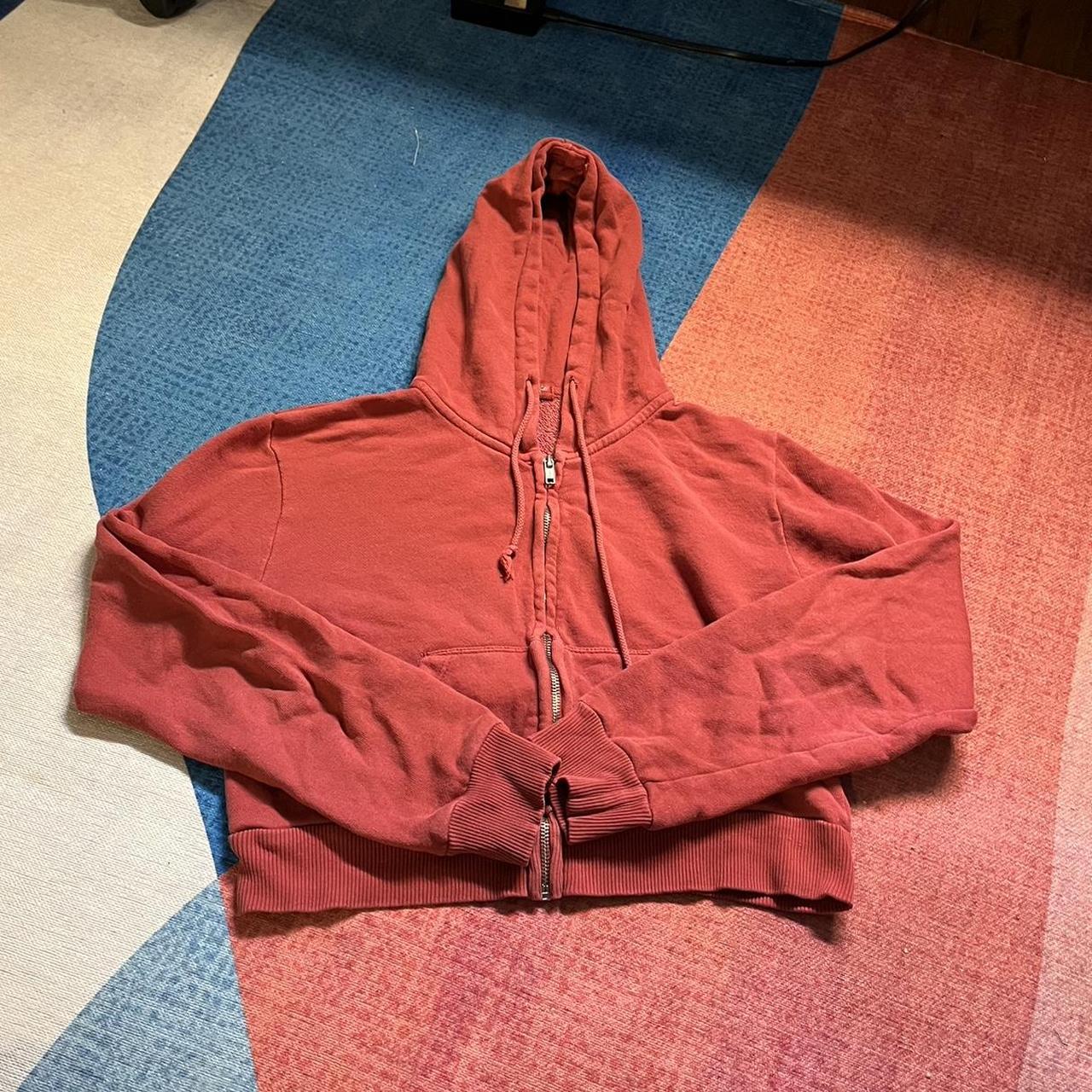 Brandy melville best sale red zip up