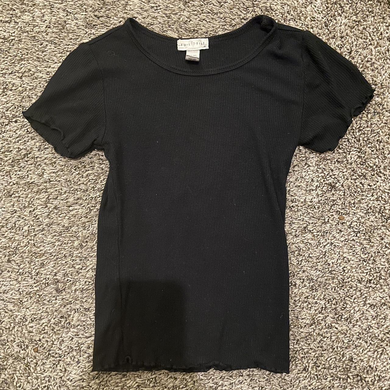 Tillys Women's Black T-shirt