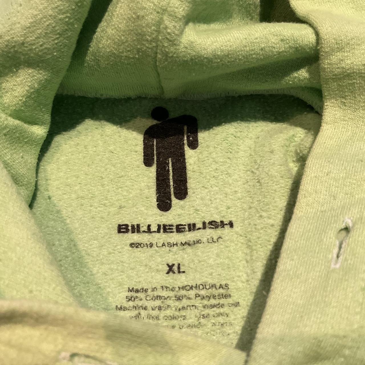 Billie eilish green deals blohsh hoodie