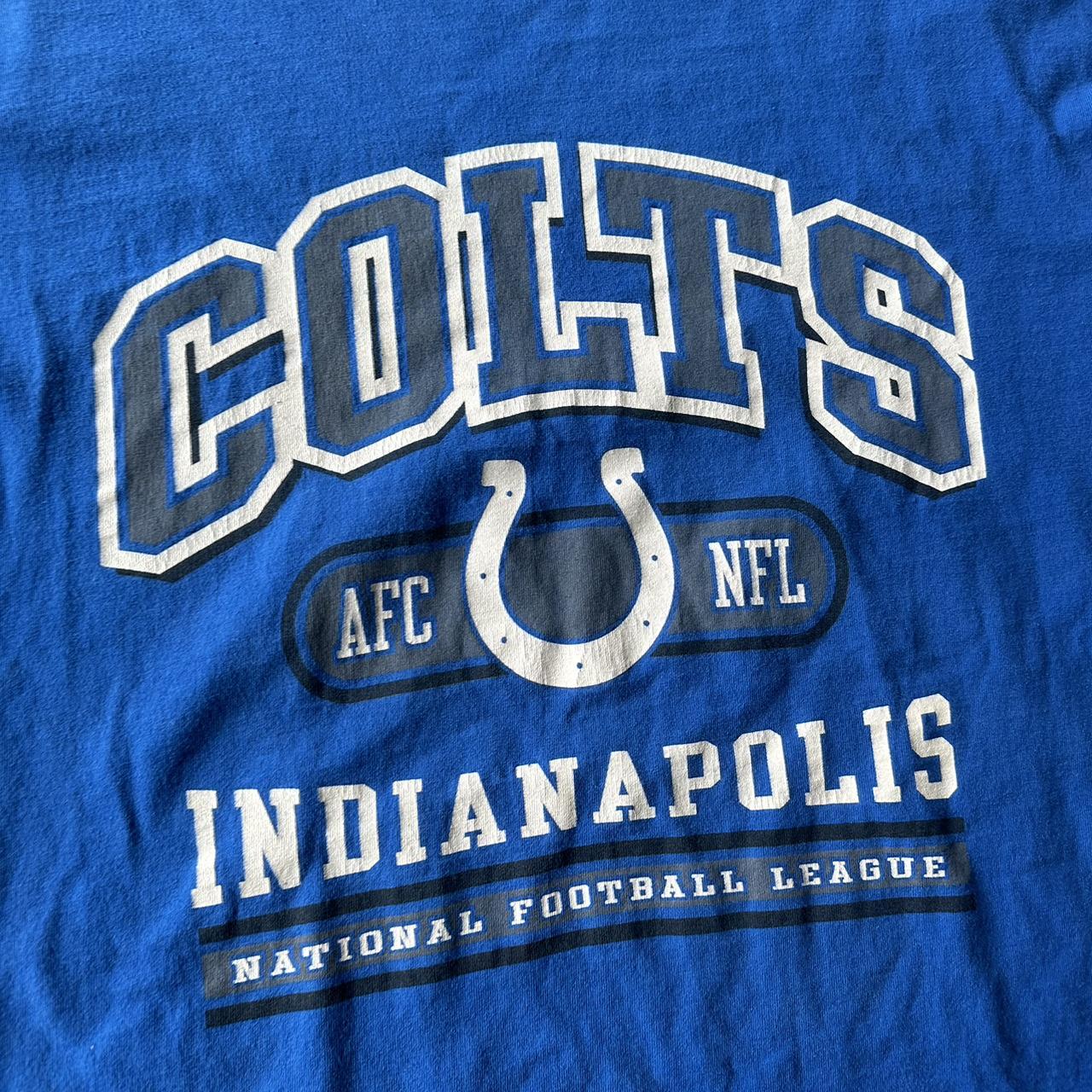 Officially Licensed NFL Indianapolis Colts Graphic T - Depop