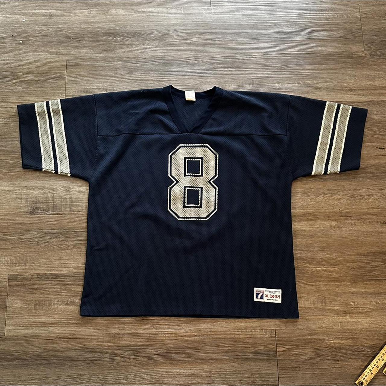 90s Vintage Troy Aikman 8 Dallas Cowboys Nfl Football Logo 7 