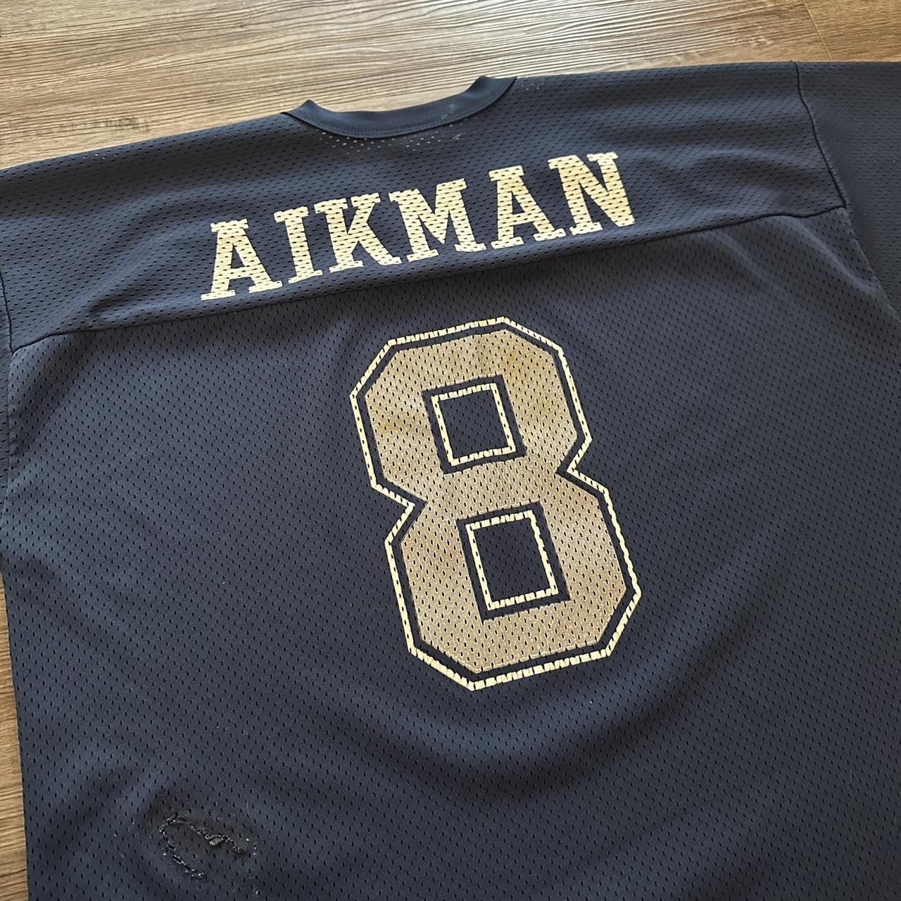 Vintage Troy Aikman Dallas Cowboys Logo 7 Football - Depop