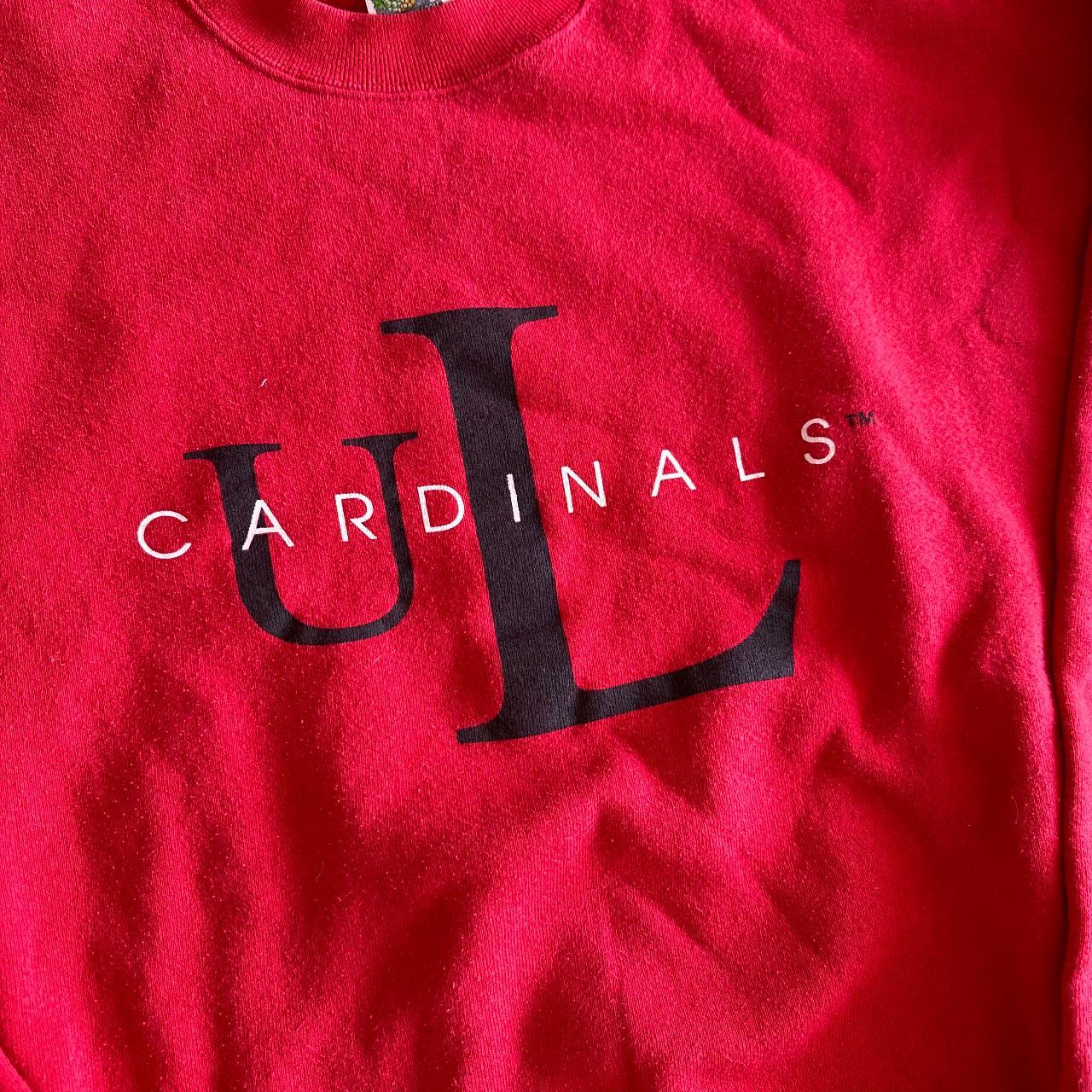 Vintage Louisville Cardinals Crewneck ❤️ Insane piece - Depop