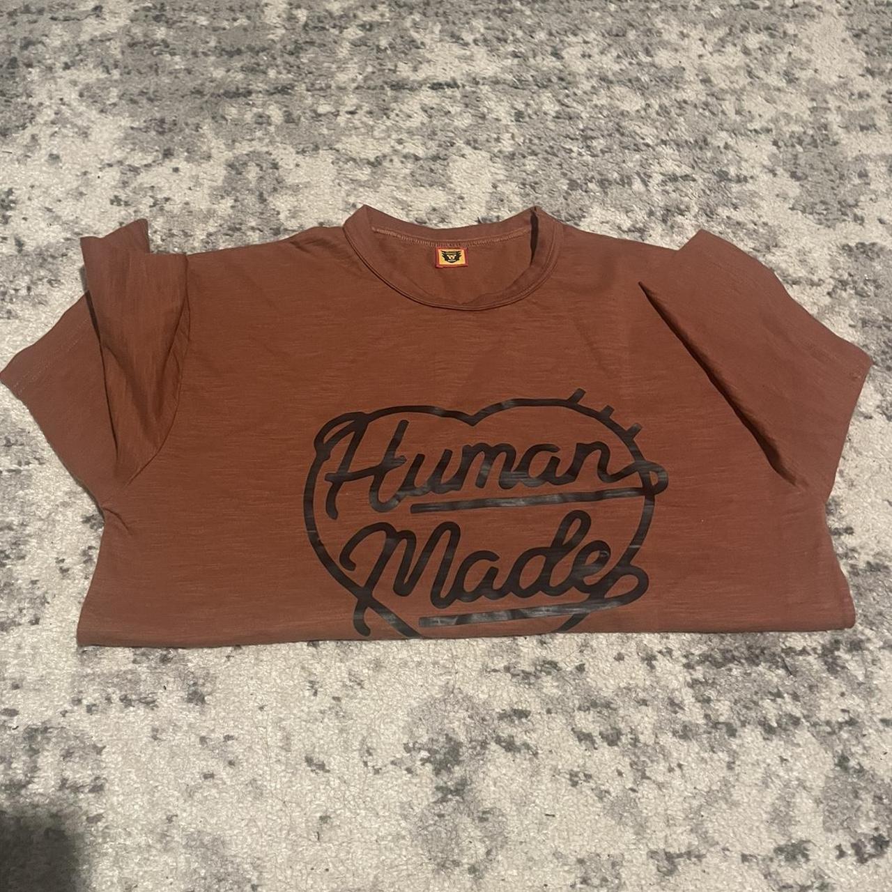 年間ランキング6年連続受賞 HUMAN MADE Heart T-Shirt Black/Orange