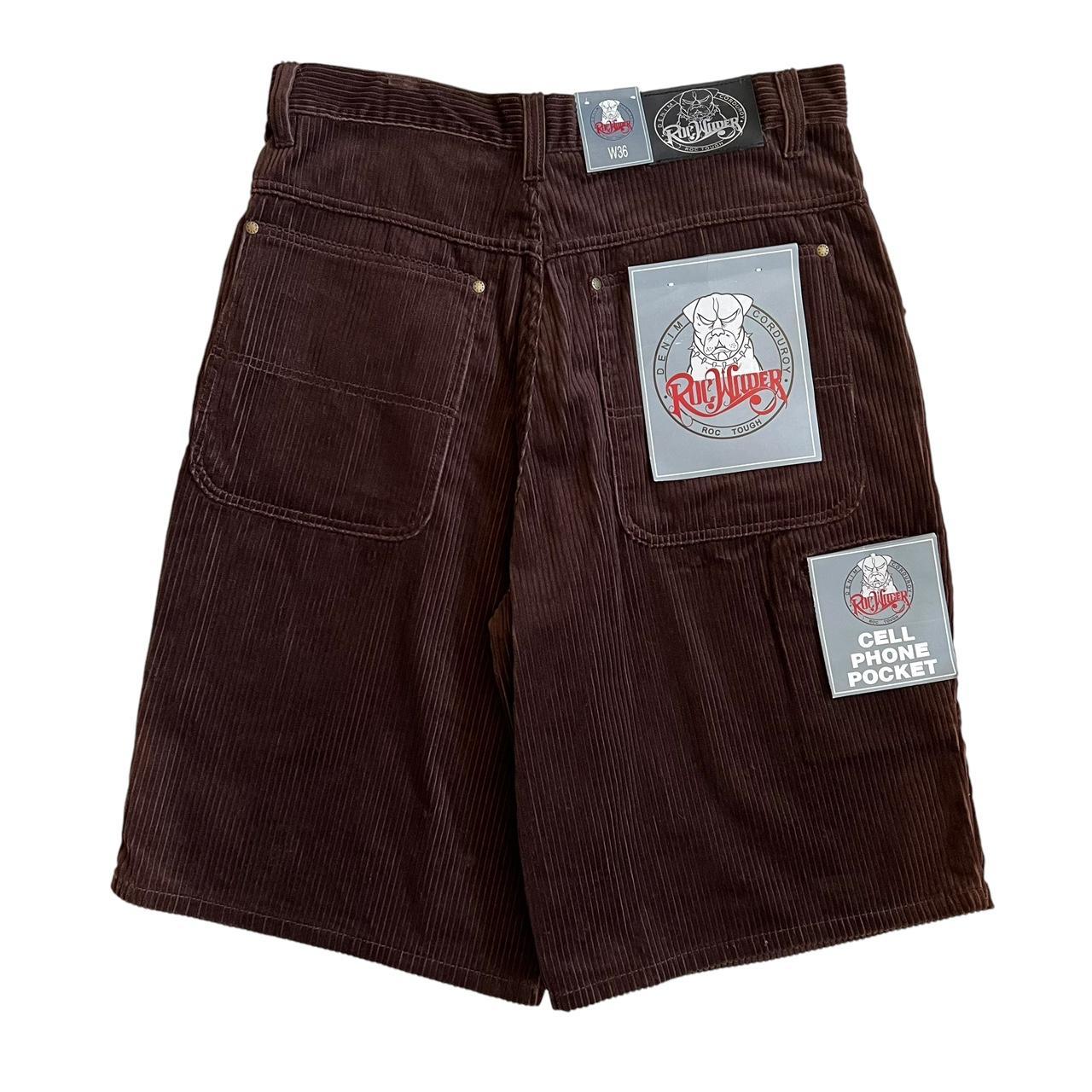 JNCO TAN CORDUROY online SHORTS 34