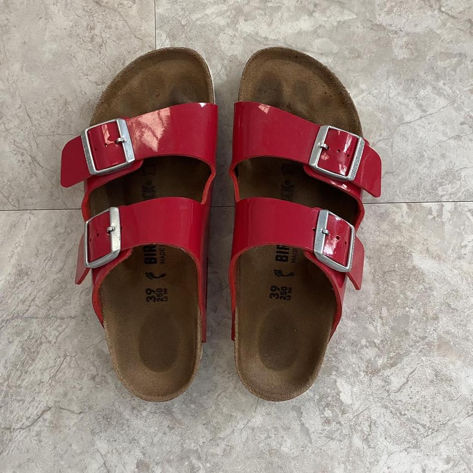 Birkenstock arizona tango on sale red