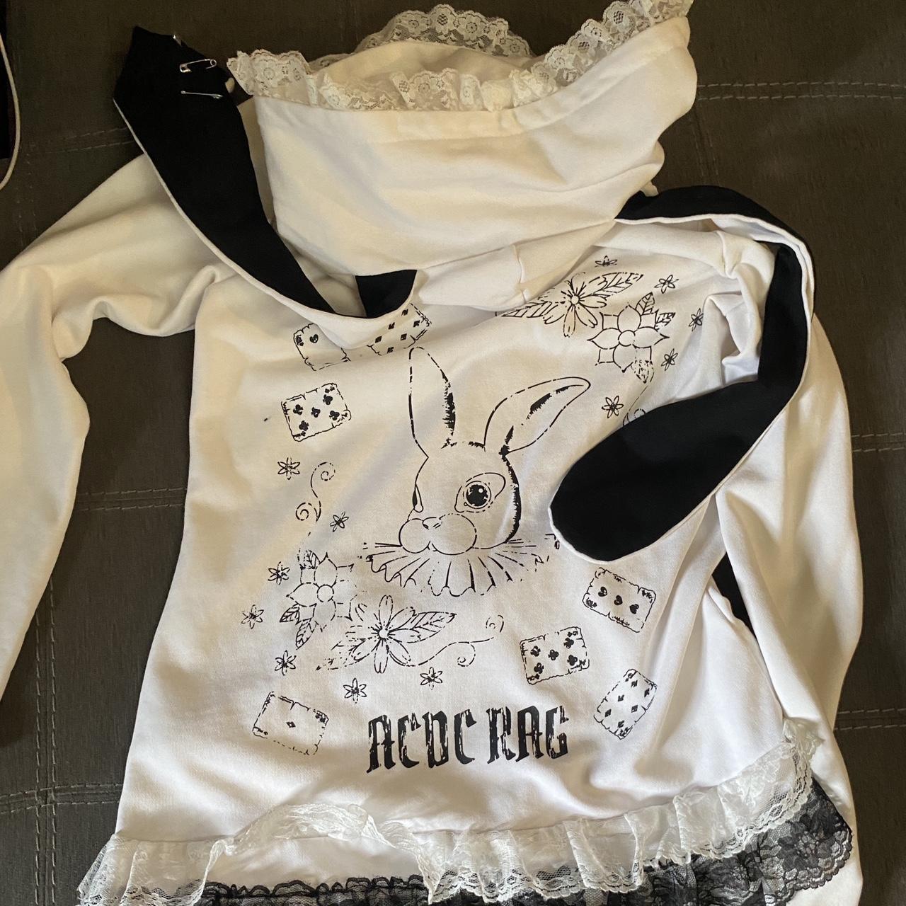 ACDC rag bunny hoodie. I’ve had this for three years... - Depop