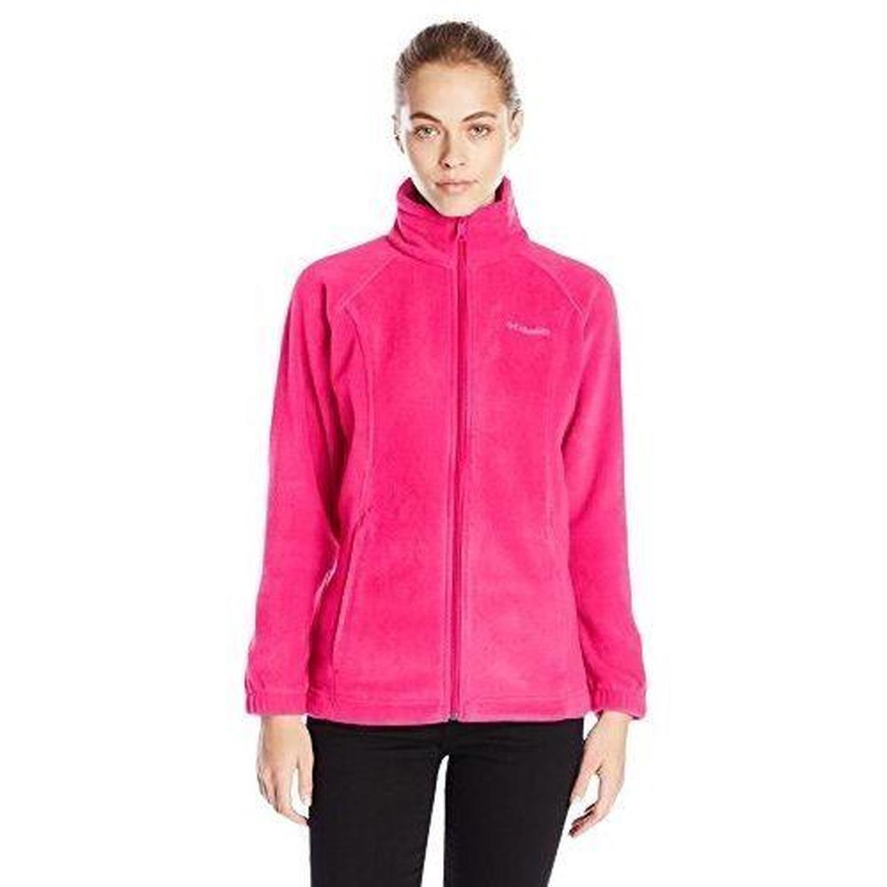 Pink 2024 columbia fleece