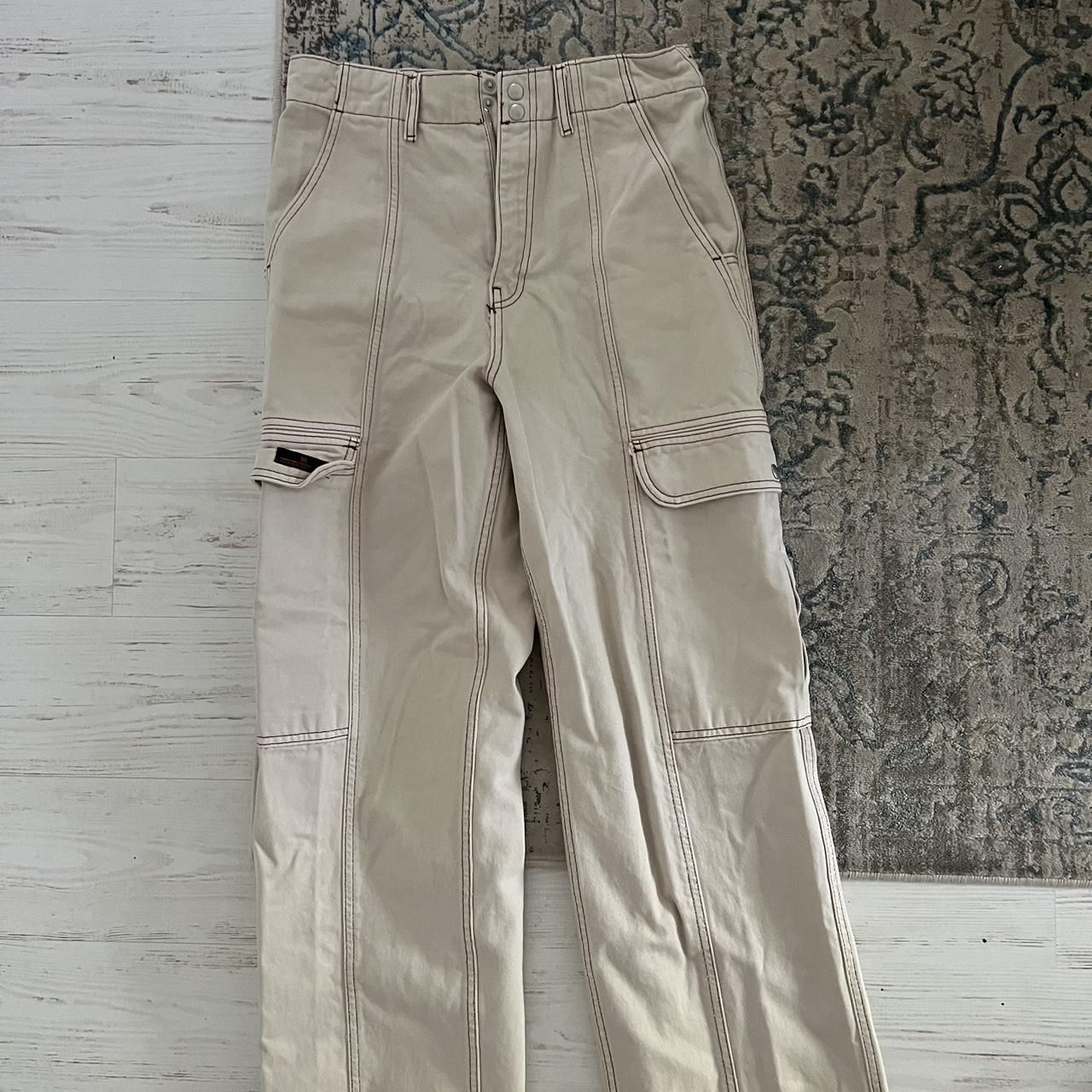 BDG cargo pants cargo BDG cream pants Depop