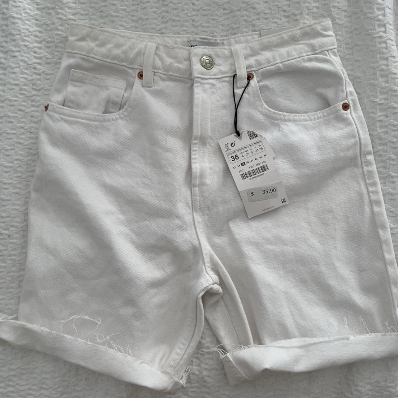 Brand new Zara shorts would recommend to someone... - Depop