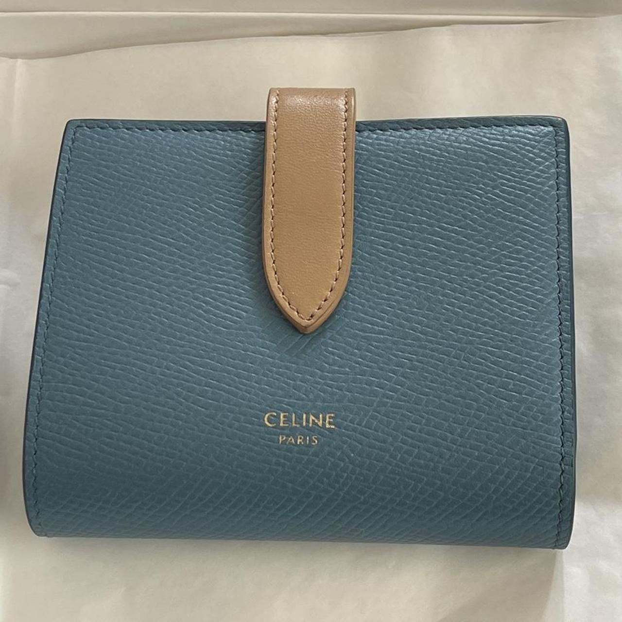 BRAND NEW CELINE SMALL STRAP WALLET IN