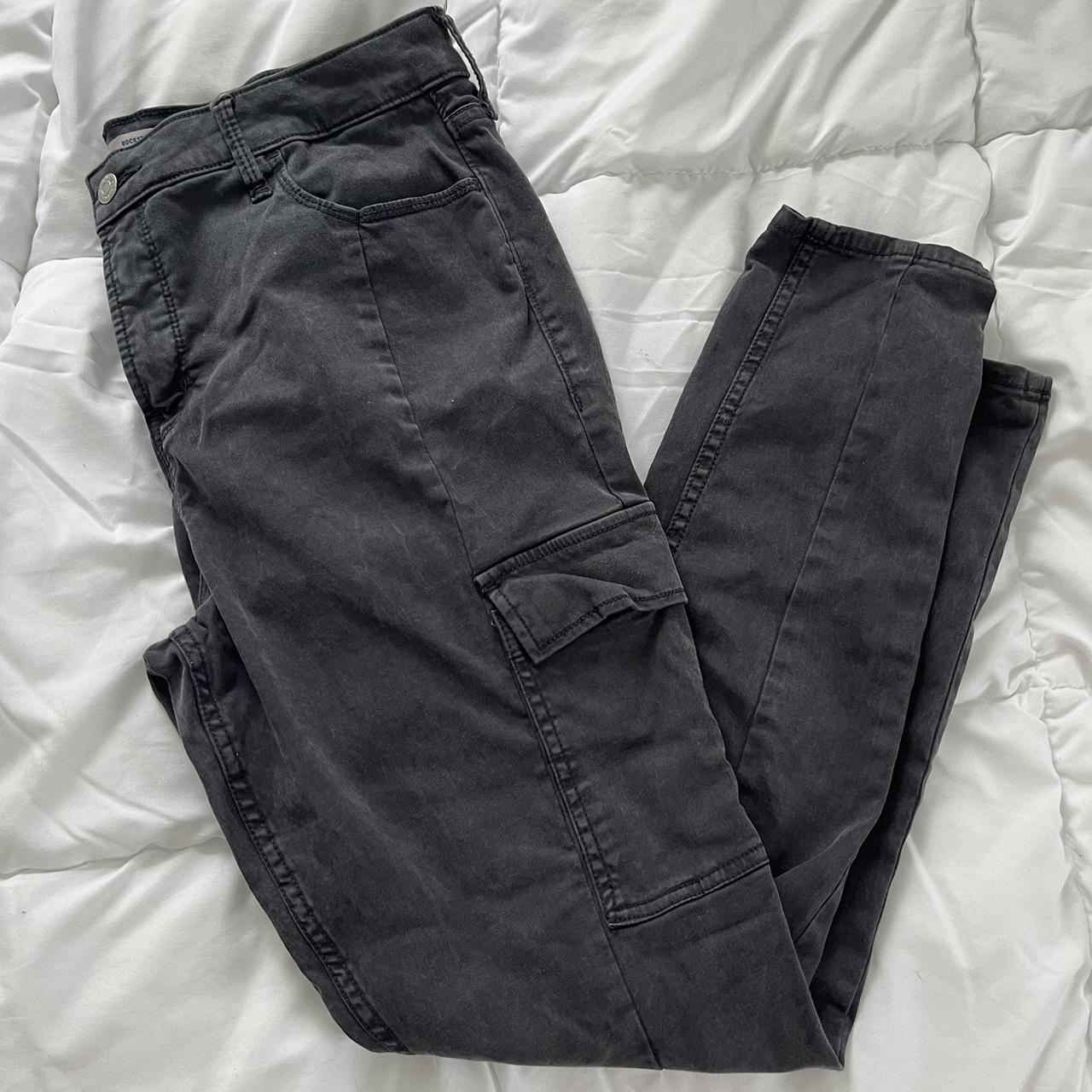 Old Navy Women's Grey Jeans Depop