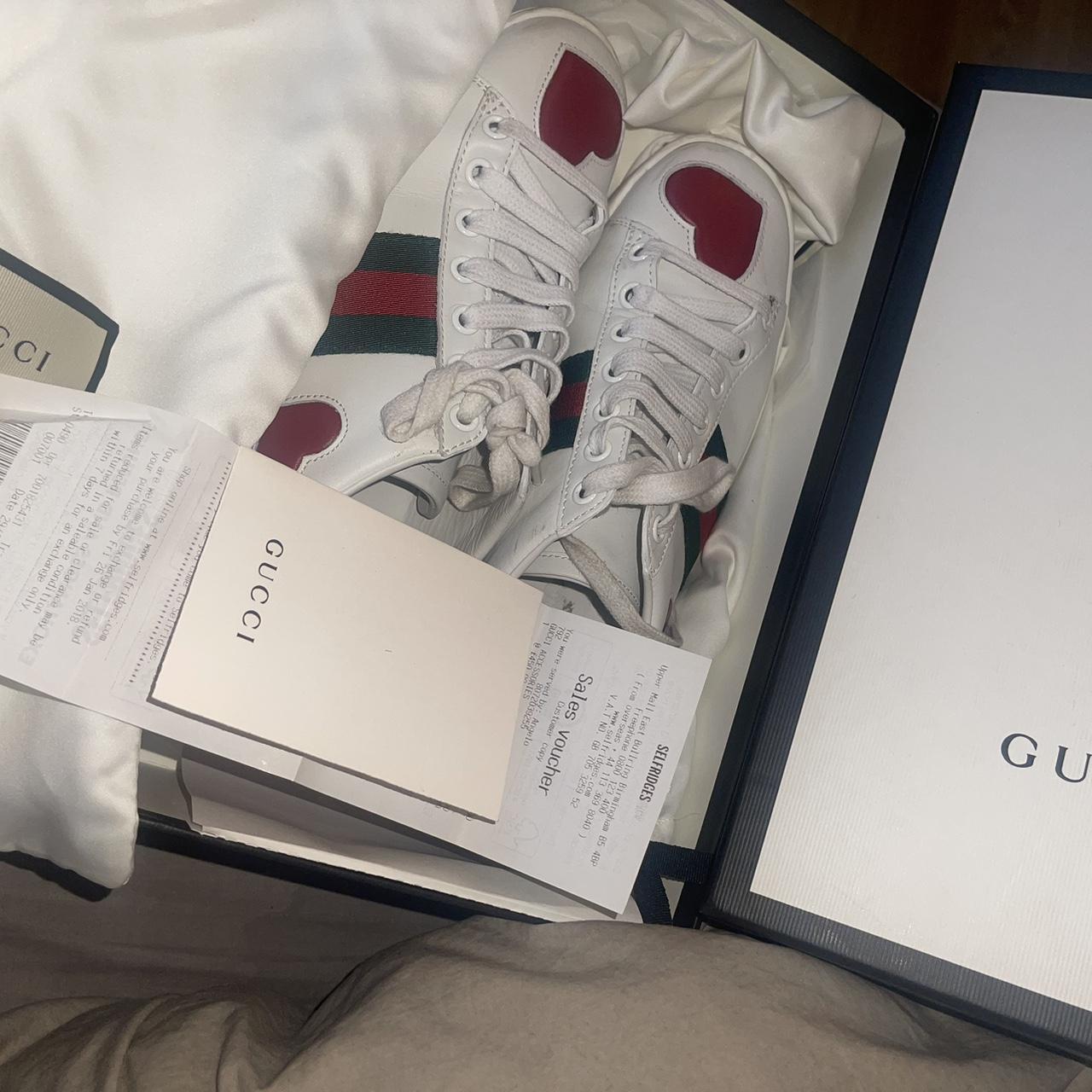 Gucci trainers selfridges shops womens