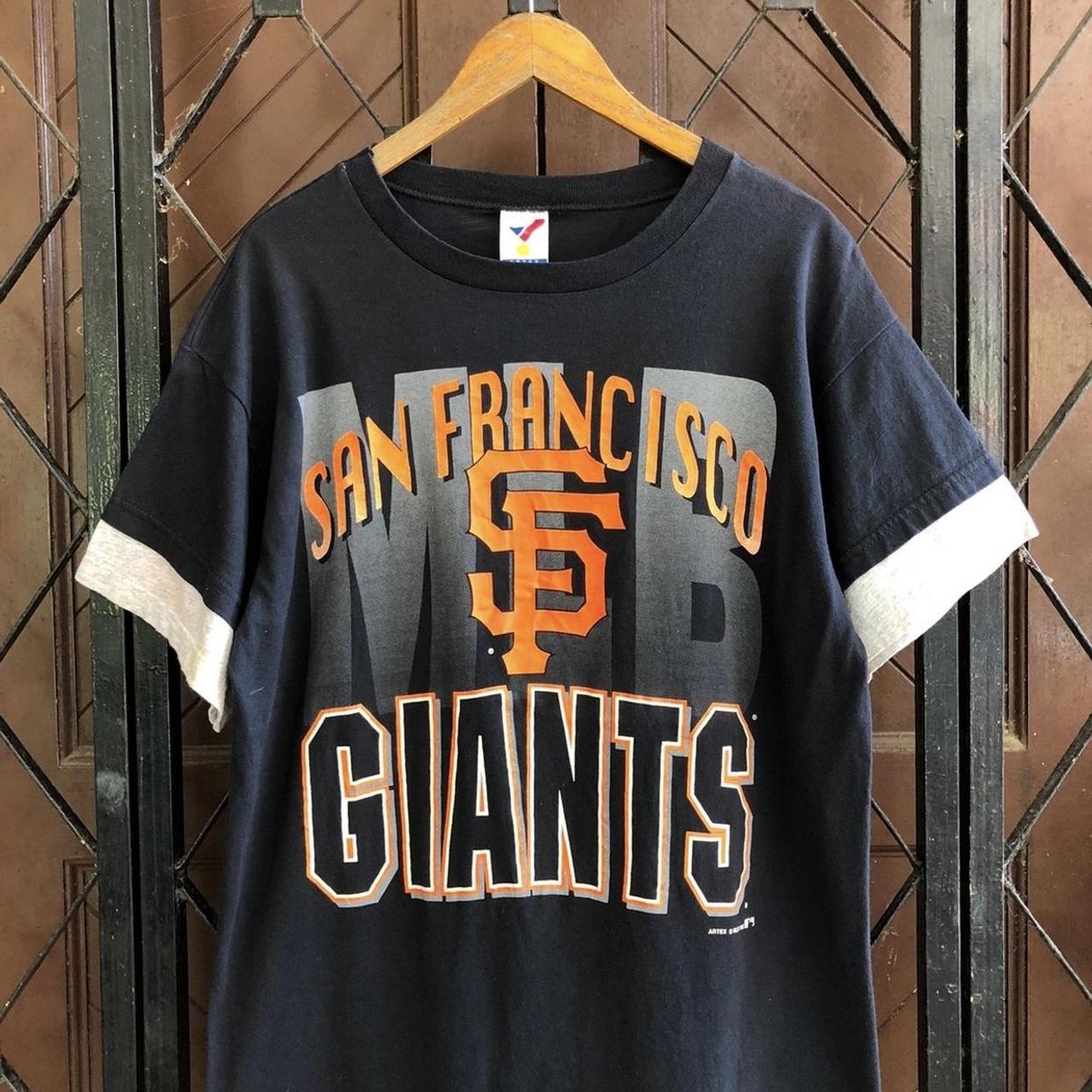 vintage san francisco giants Shirt 1990s Large All - Depop