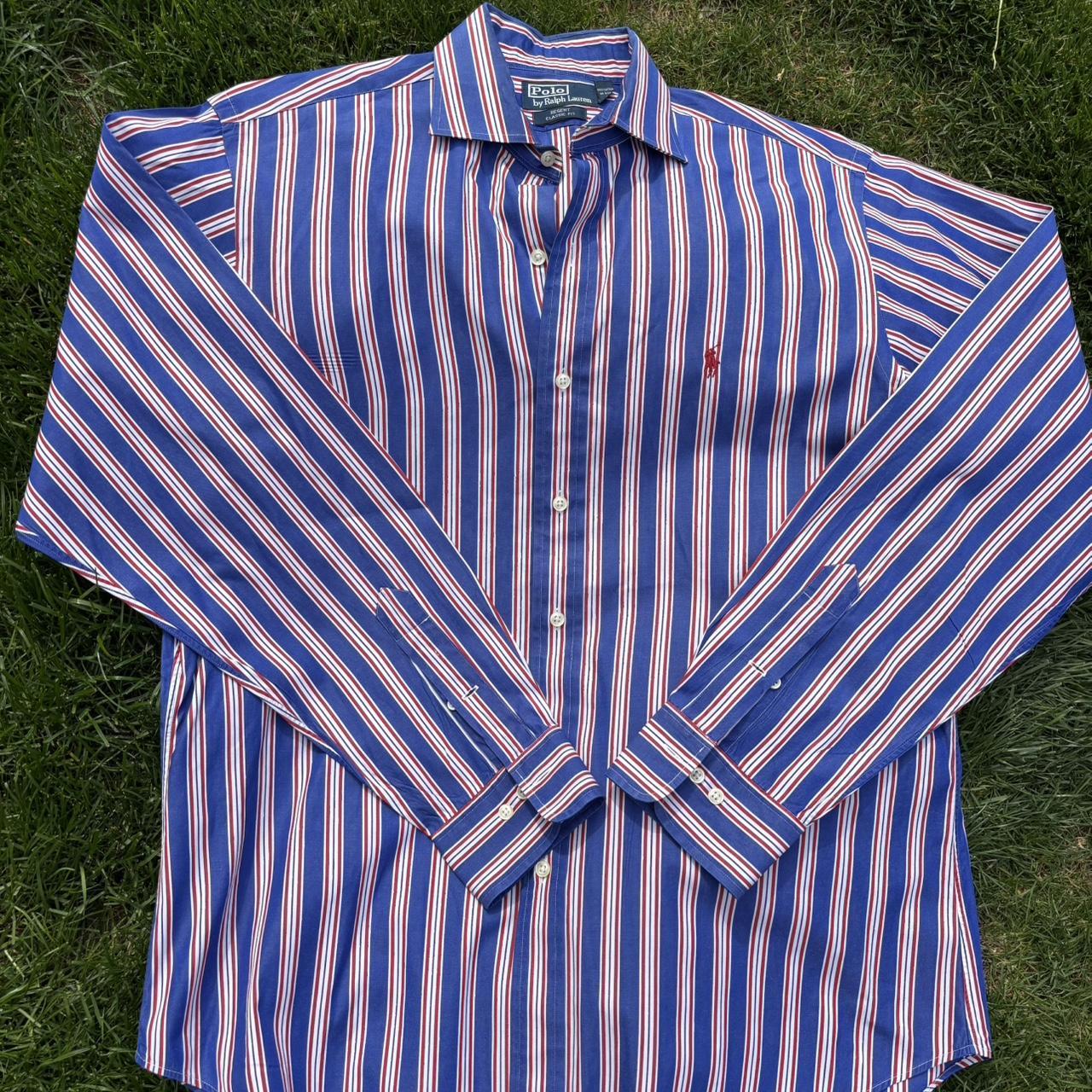 Polo Ralph Lauren Men's Shirt Multi/Blue L – Vintage Red White