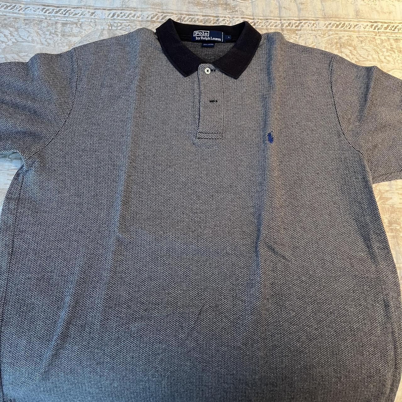 Polo Ralph Lauren Men's Black and Grey Polo-shirts | Depop