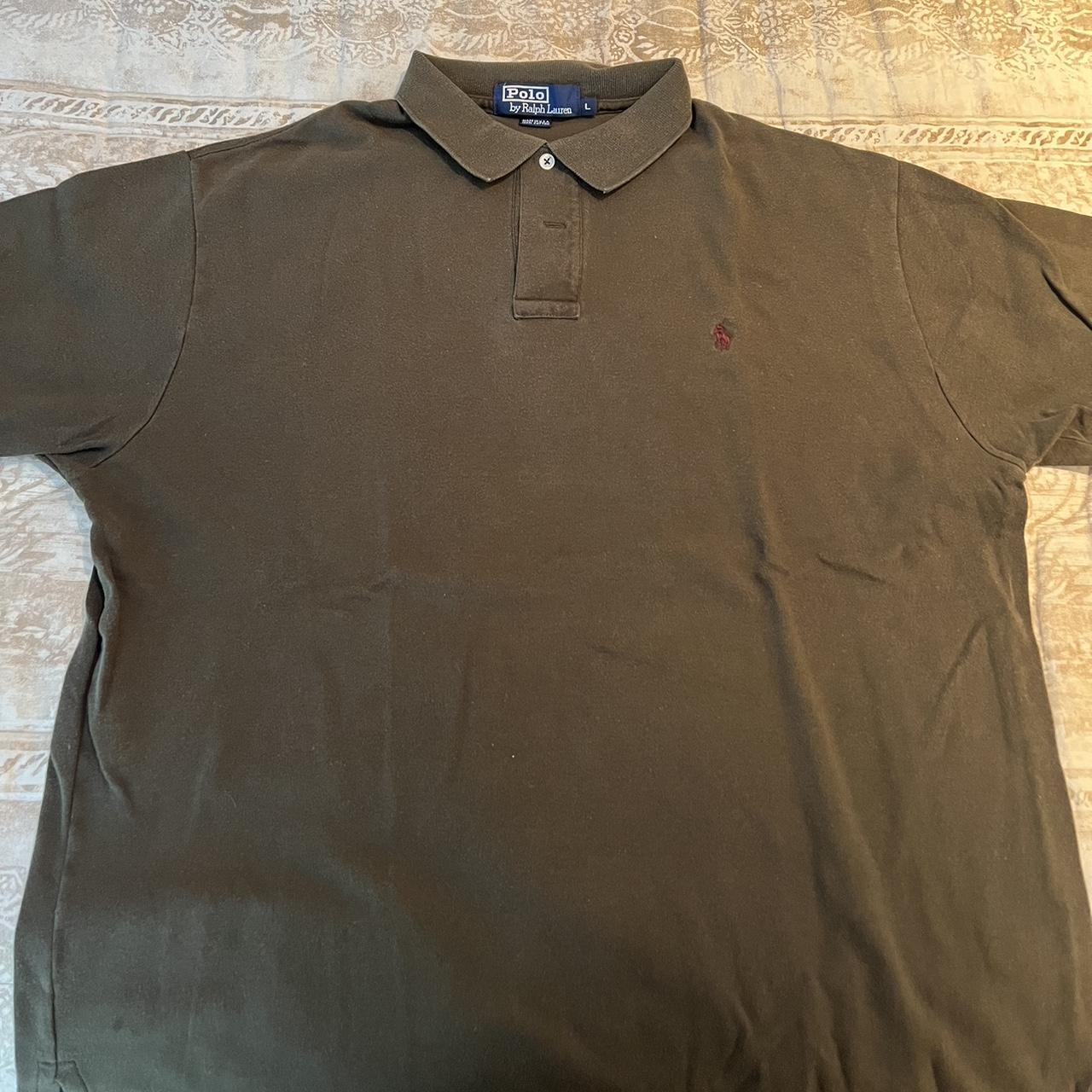 Olive green Ralph Lauren polo - Depop