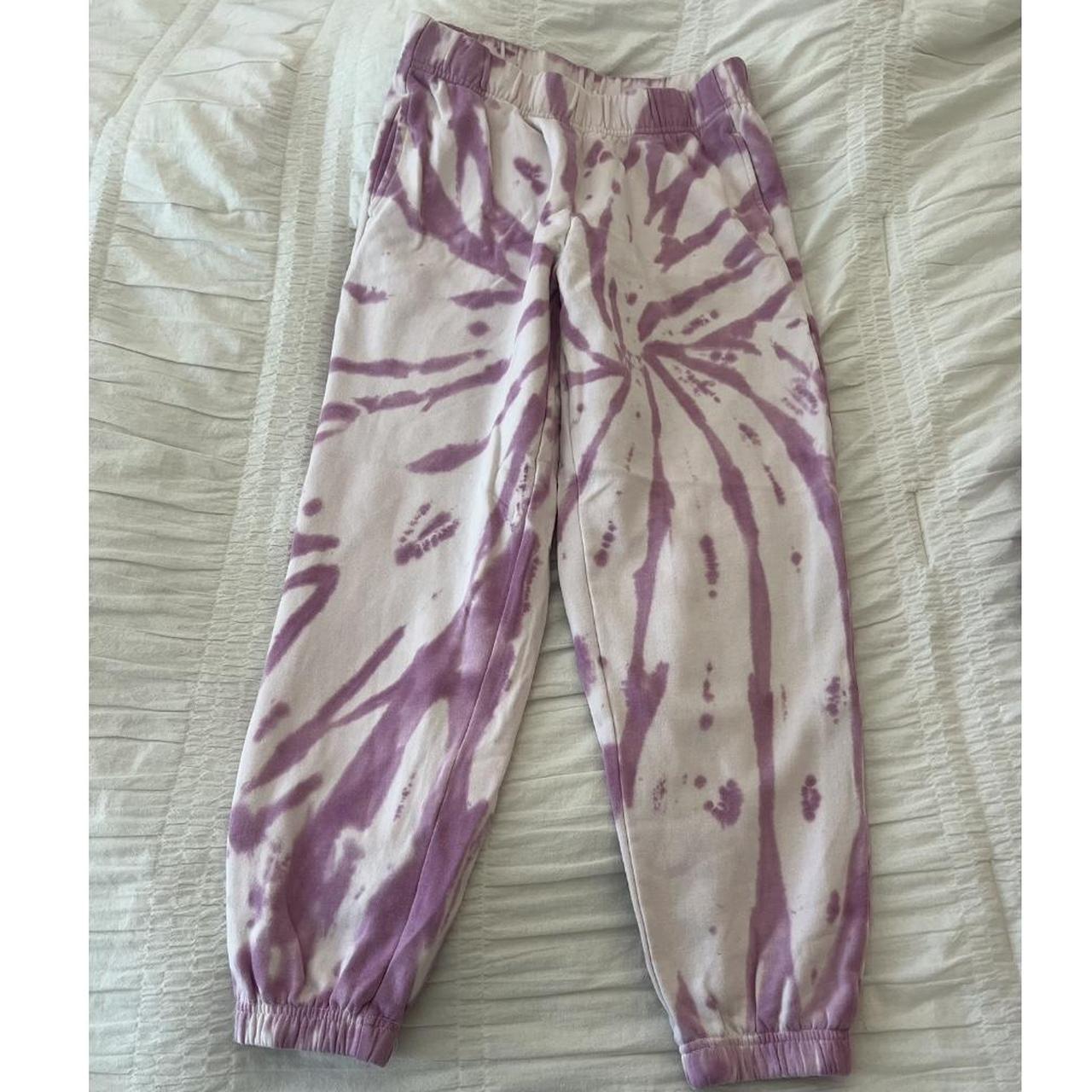 La hearts tie dye sweatpants sale