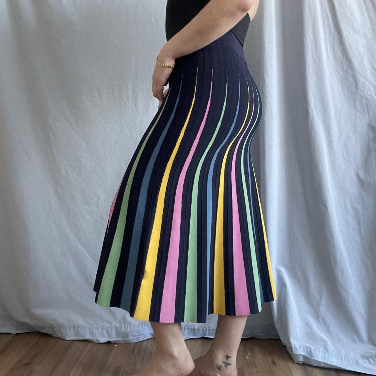 Maeve Anthropologie high quality Striped Skirt Size