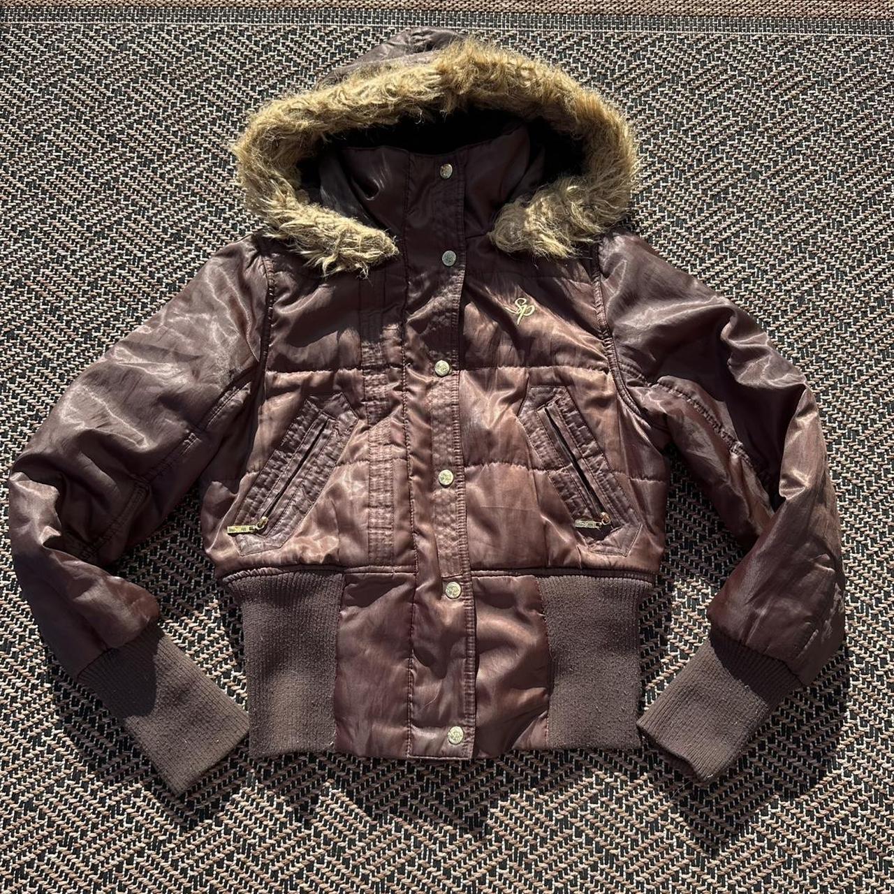 n2b y2k fur jacket 限定値下げ中 Y2k fur-jacket - Depop