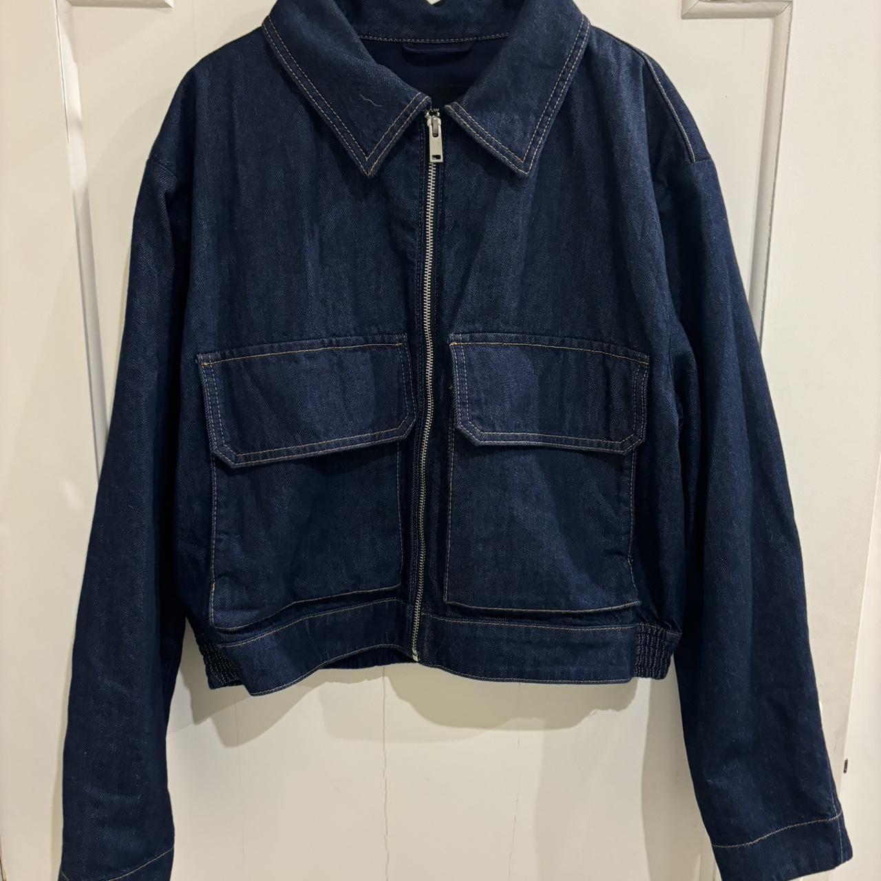 新品タグ付き　Massimo Dutti ネイビー ジャケット 新品タグ付き Massimo Dutti ネイビー ジャケット