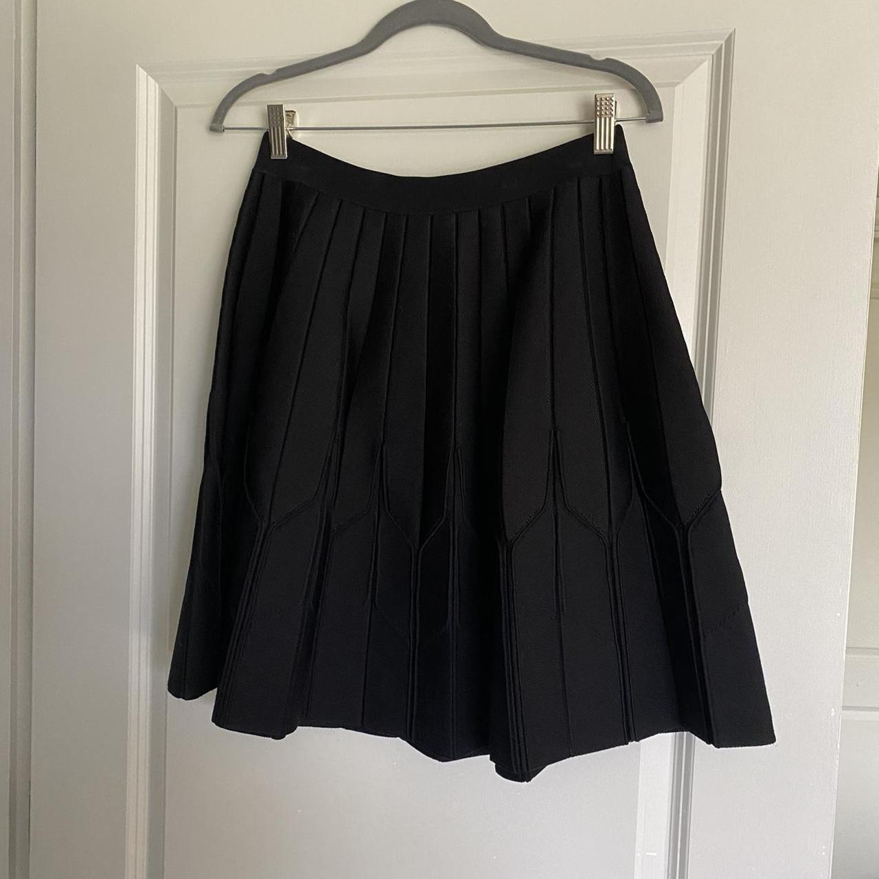 Claudie Pierlot black skirt Elasticated waist Depop