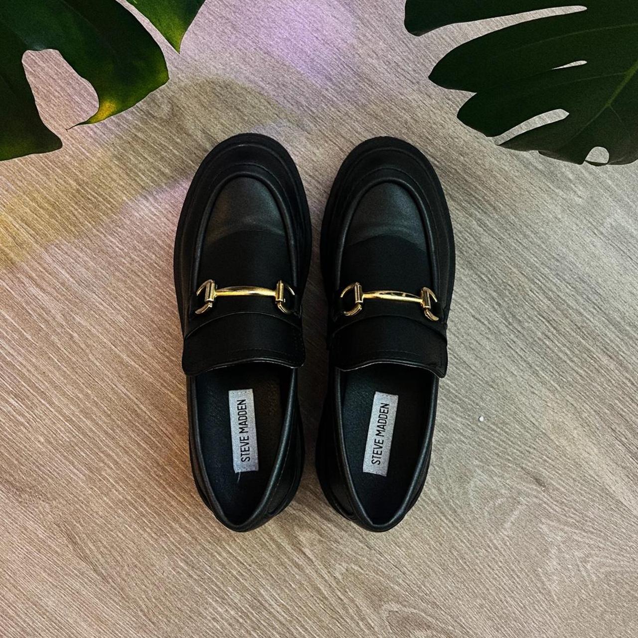 Steve Madden Chunky Lando Loafers bought a month... - Depop