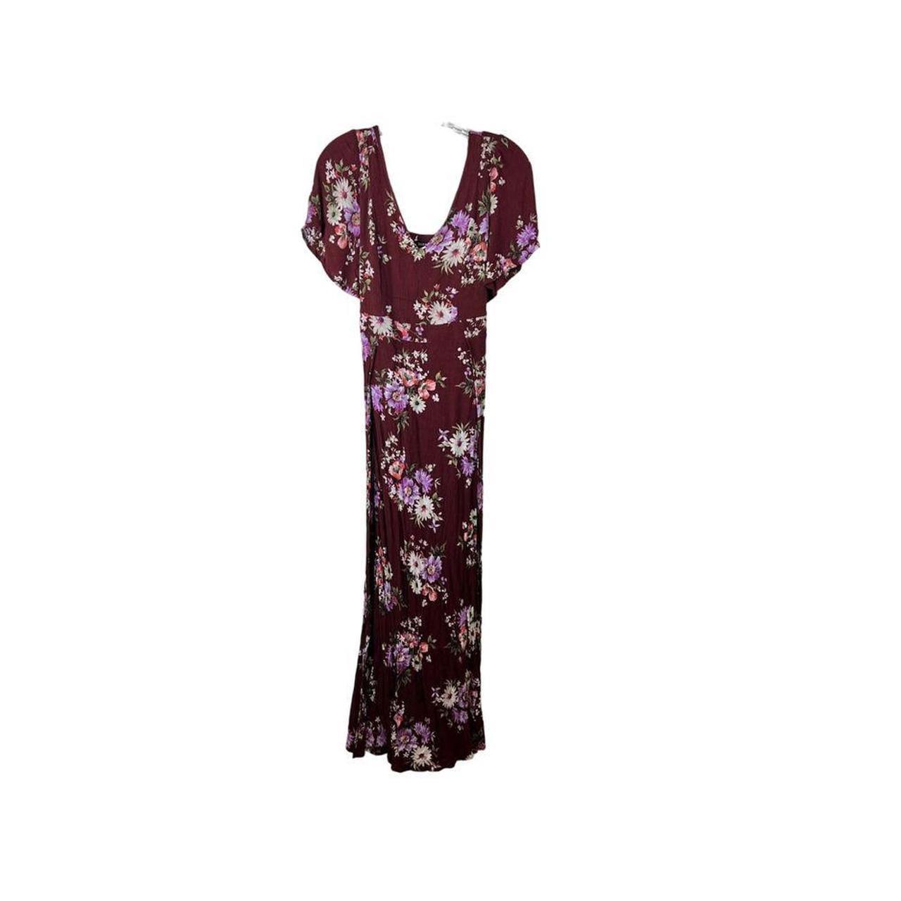 torrid burgundy dress