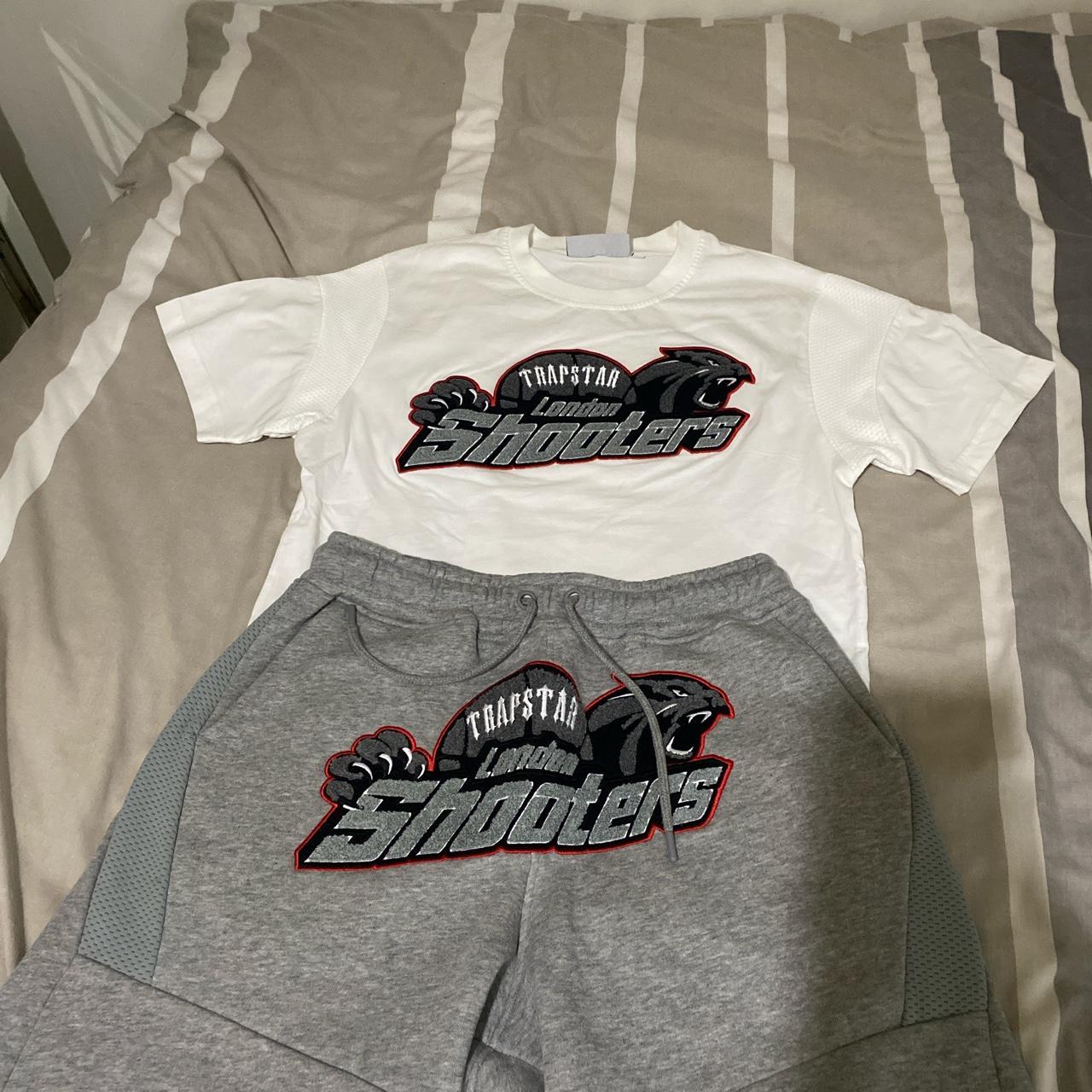 Trapstar shooters shorts and tee set Mint... Depop