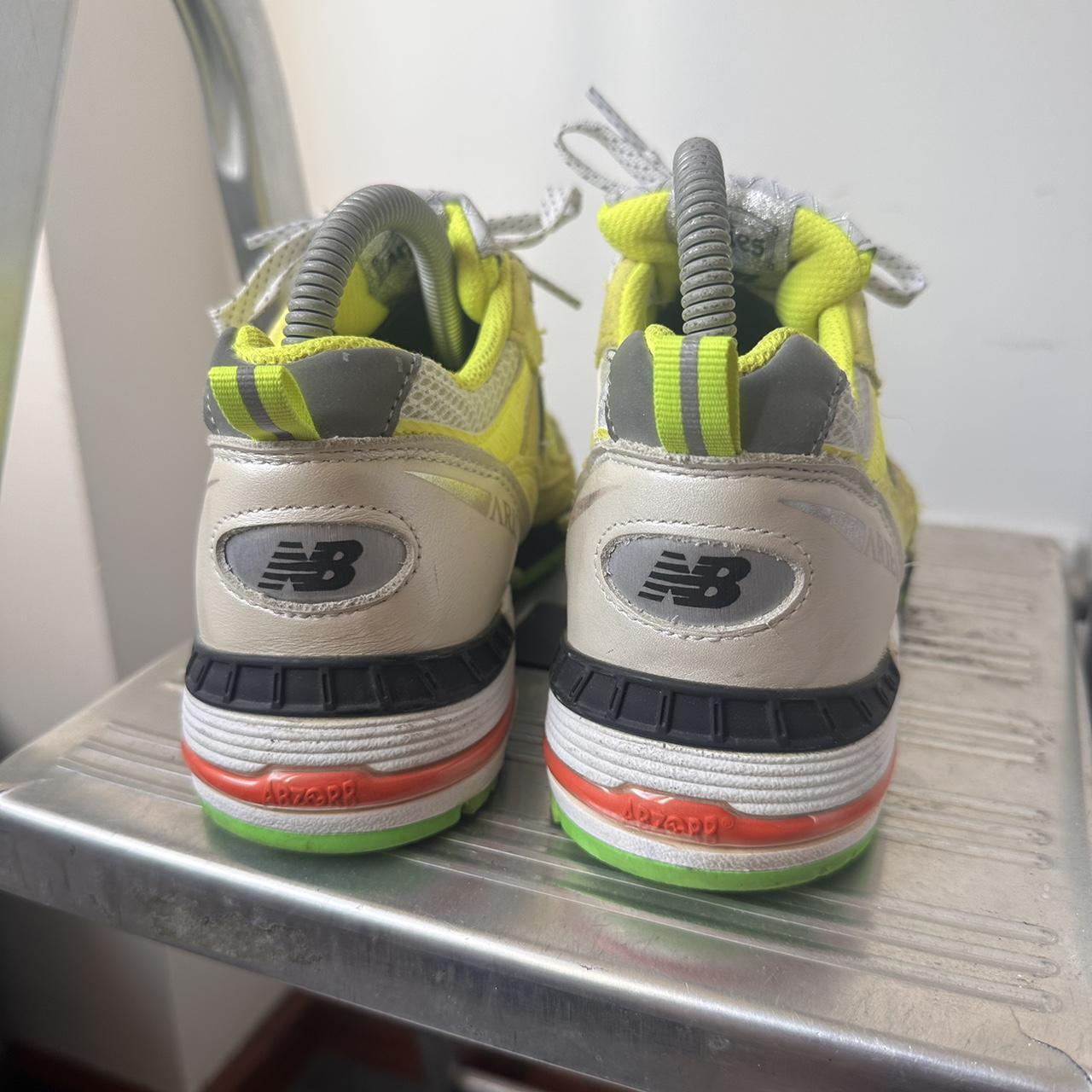 Shoe 991 Aries New Balance 991 X Aries Trainers In Neon Depop