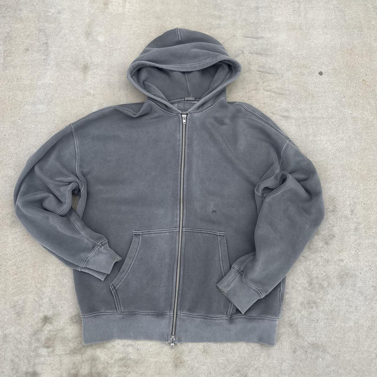 Abercrombie & Fitch Men's Grey Hoodie 