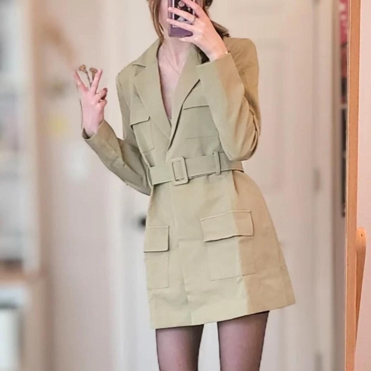 Princess Polly Women's Mini Dress Green/Khaki S – Lioness