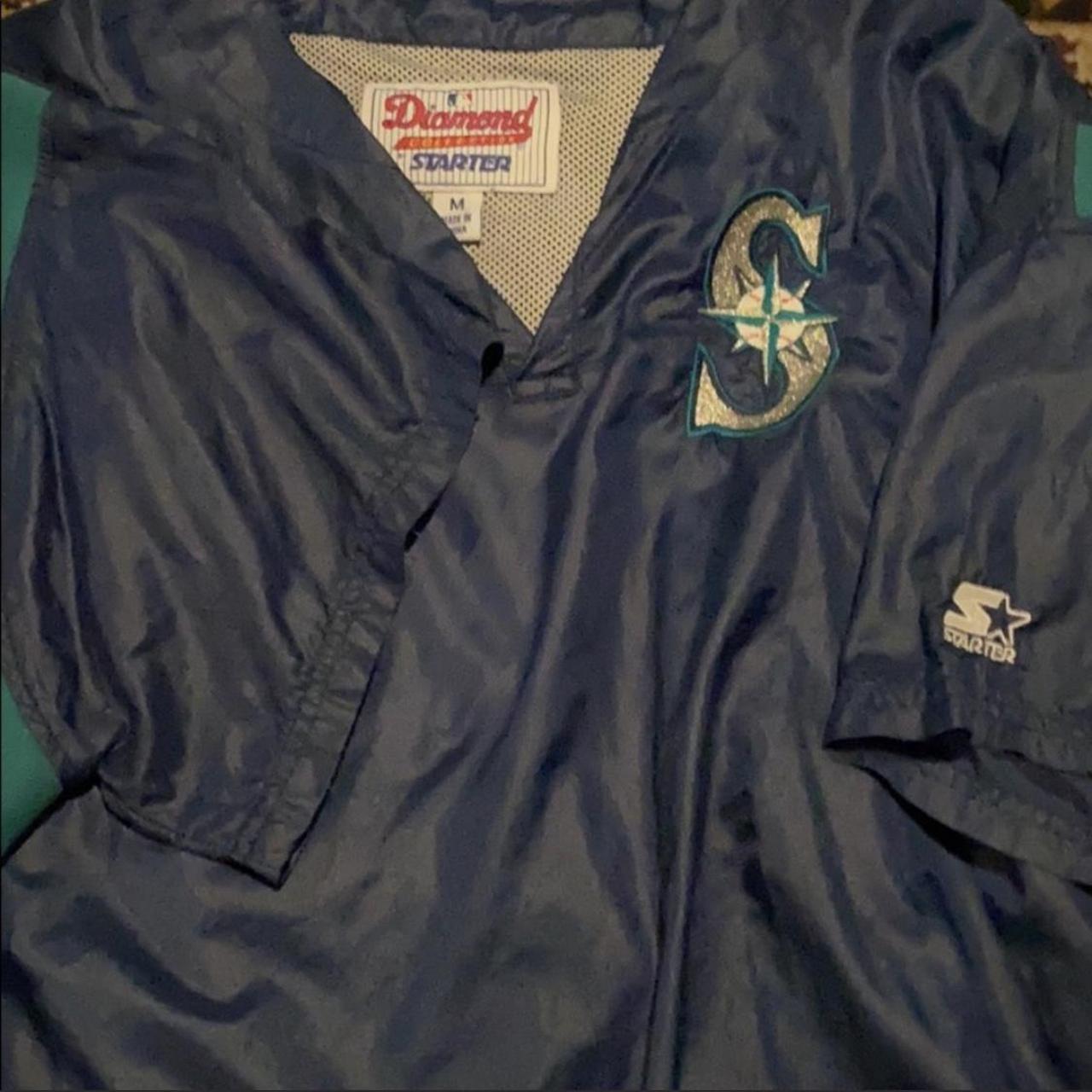 Vintage Seattle Mariners Jersey Starter size Large - Depop