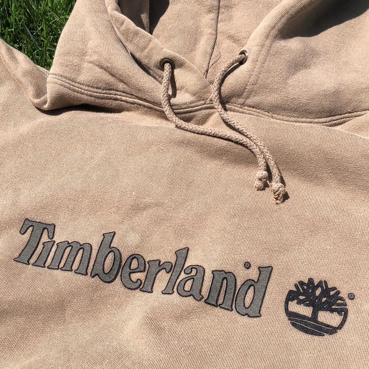 Timberland Men's Tan and Brown Sweatshirt (2)
