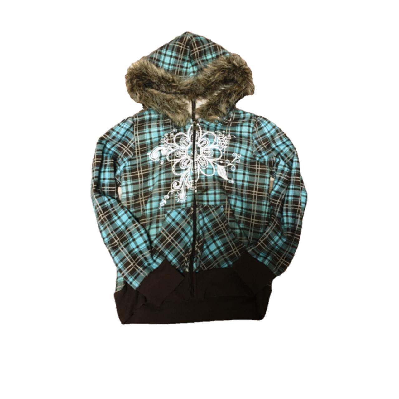 Y2k fur-jacket - Depop