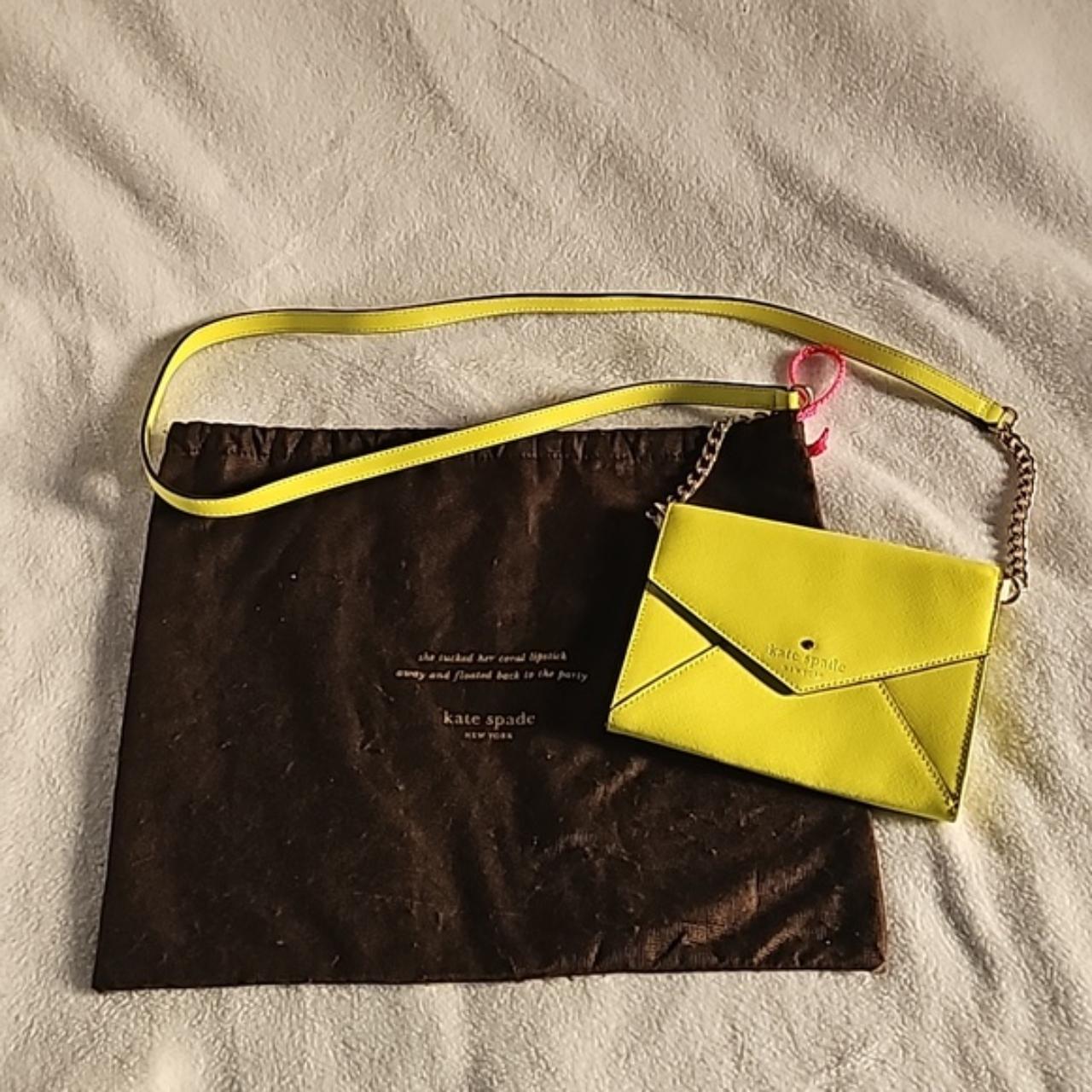 Kate spade neon online purse