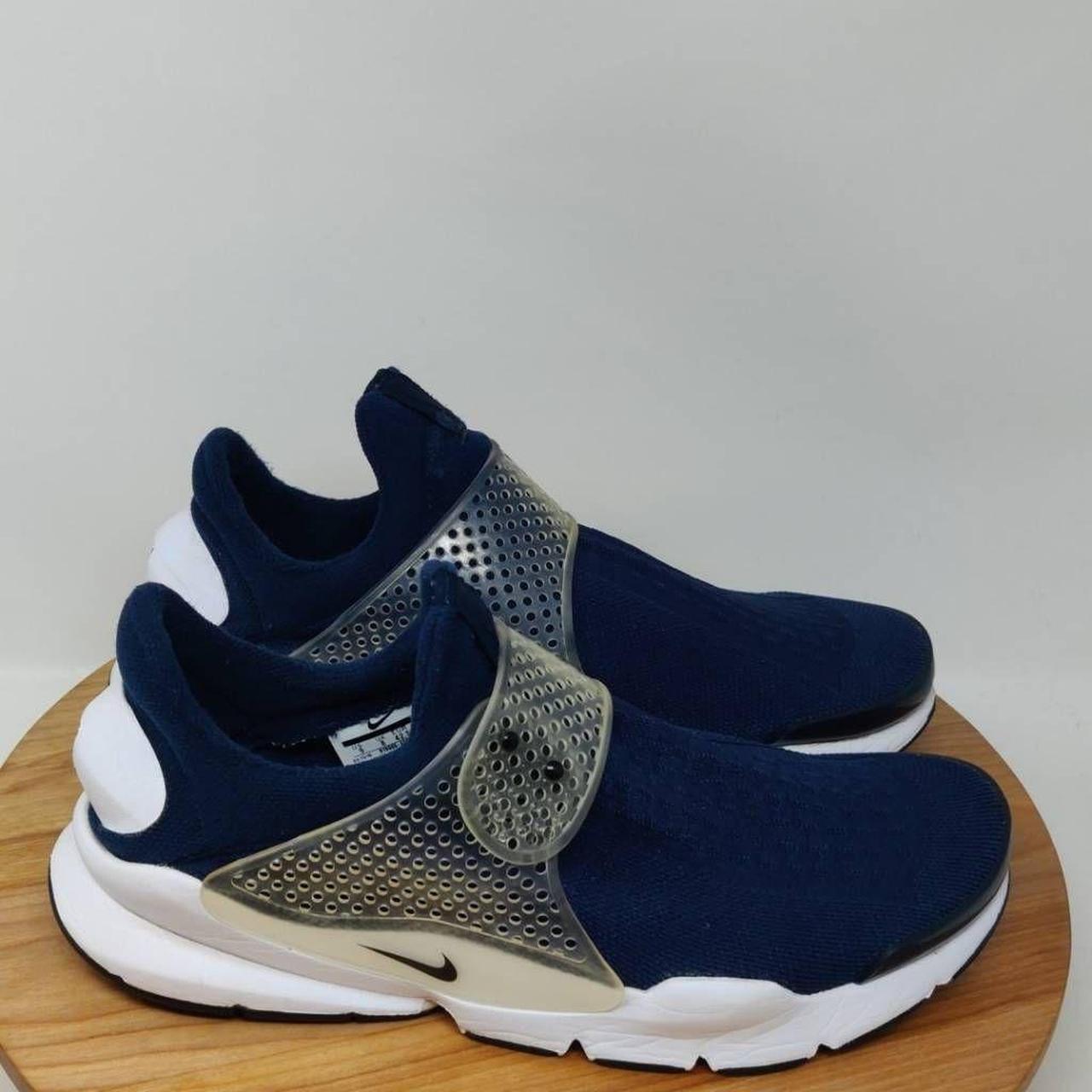 Nike Sock Dart Running Shoes Mens Size 9 Navy Depop