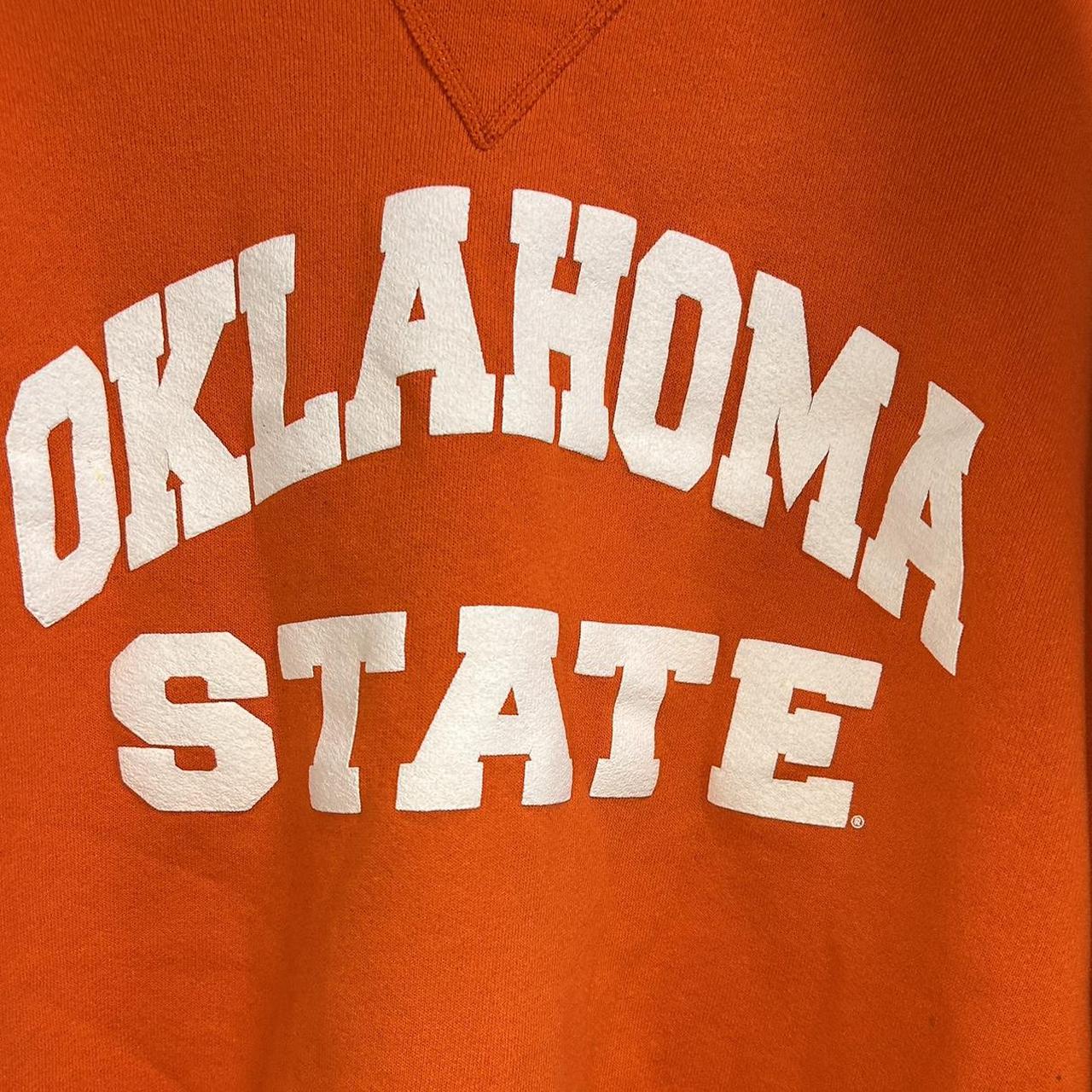 2000s Russell Athletics Puff Print Oklahoma State | Depop