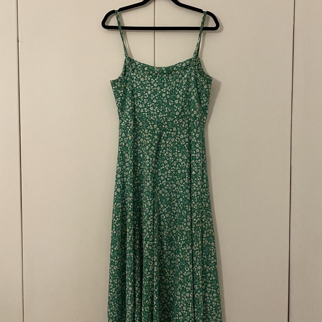 sportsgirl green floral dress