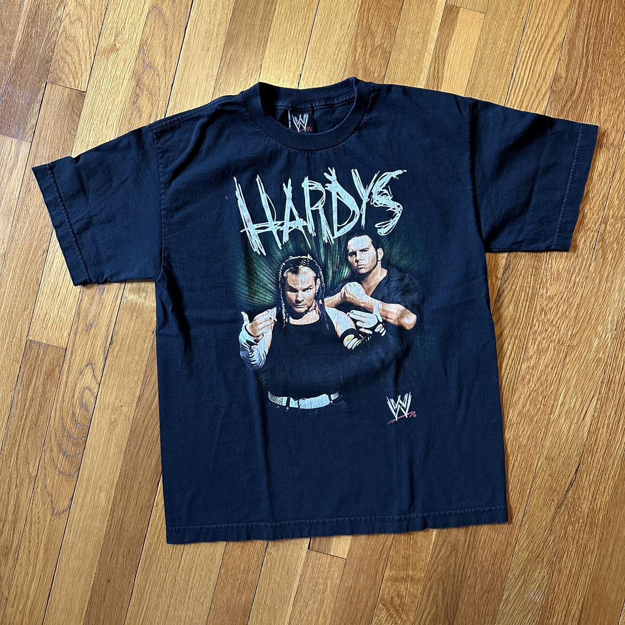 Hardy Boys Shirt Mens Medium WWE Vintage 2002 Matt Jeff Hardy