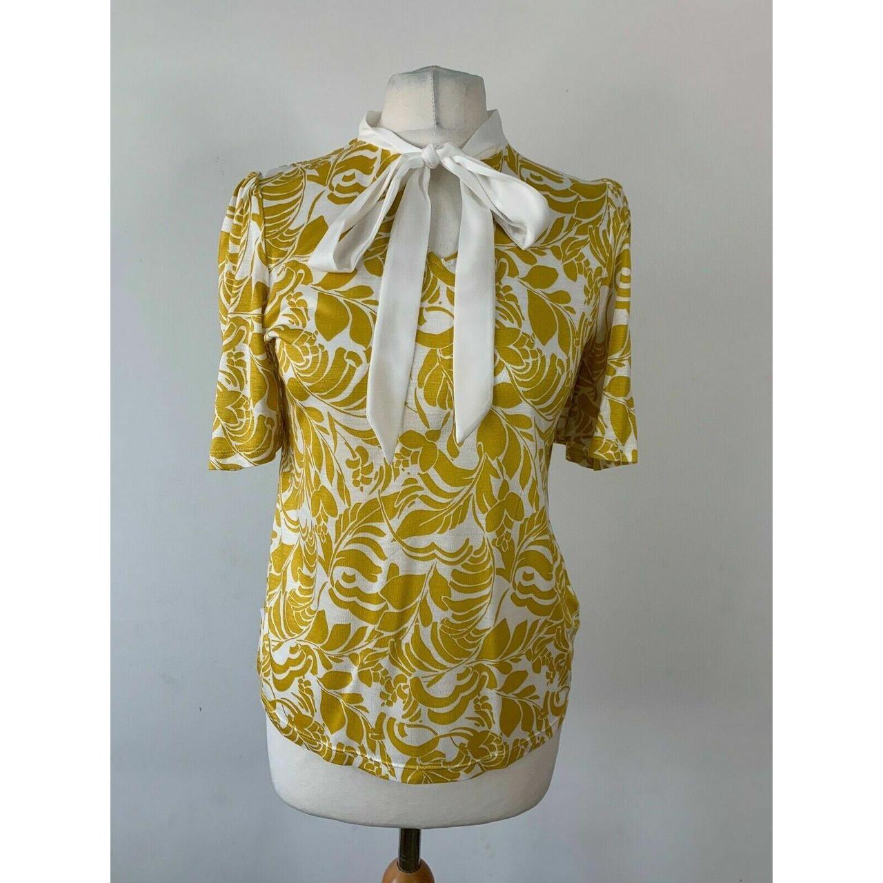 Marks and store spencer yellow blouse