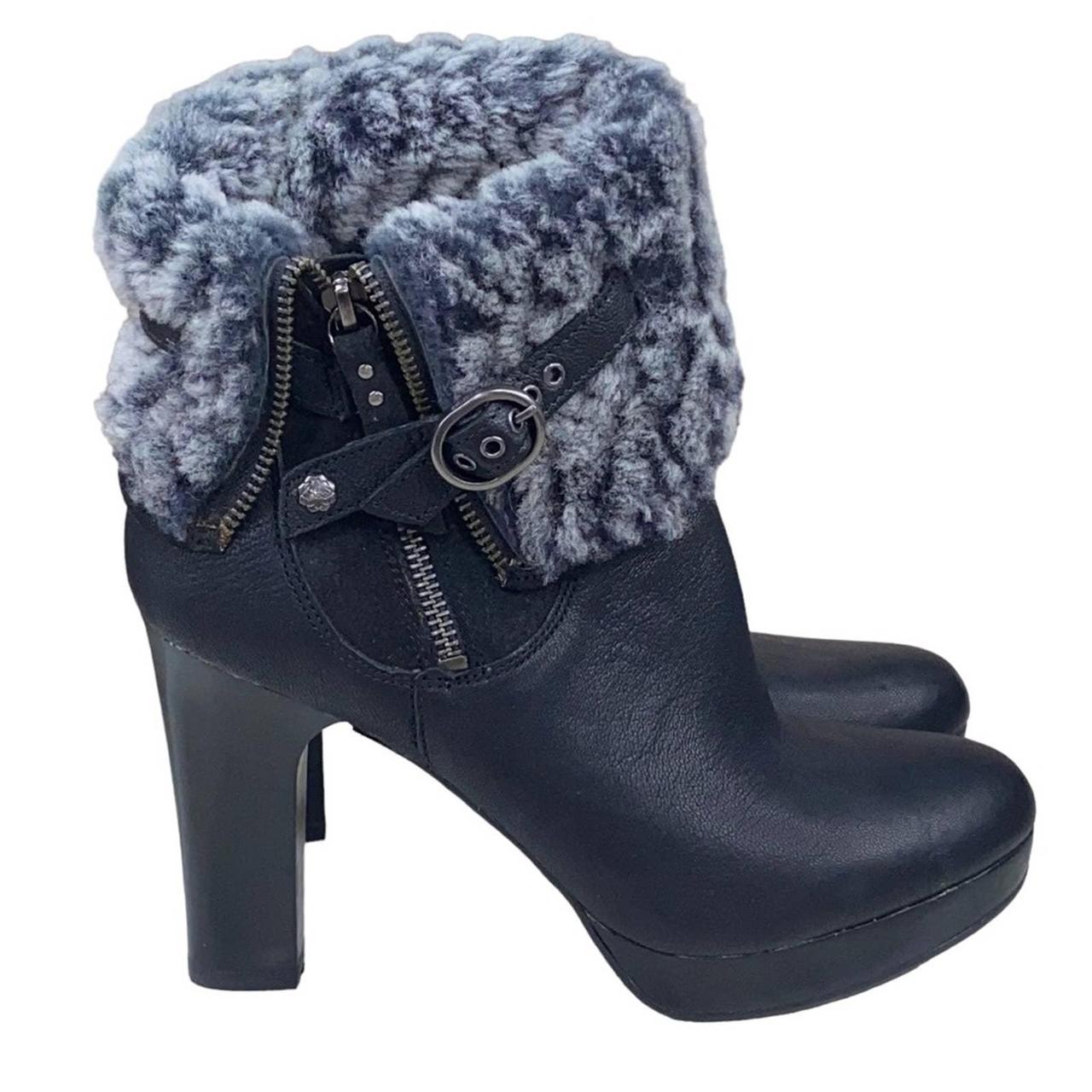 Ugg scarlett store heeled ankle boots