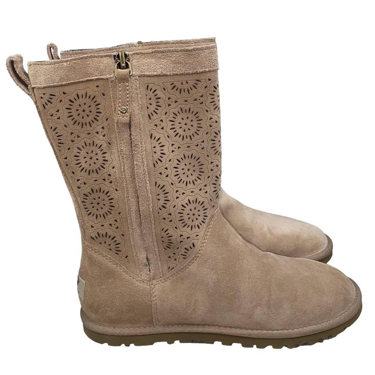 Ugg deals perforated boots