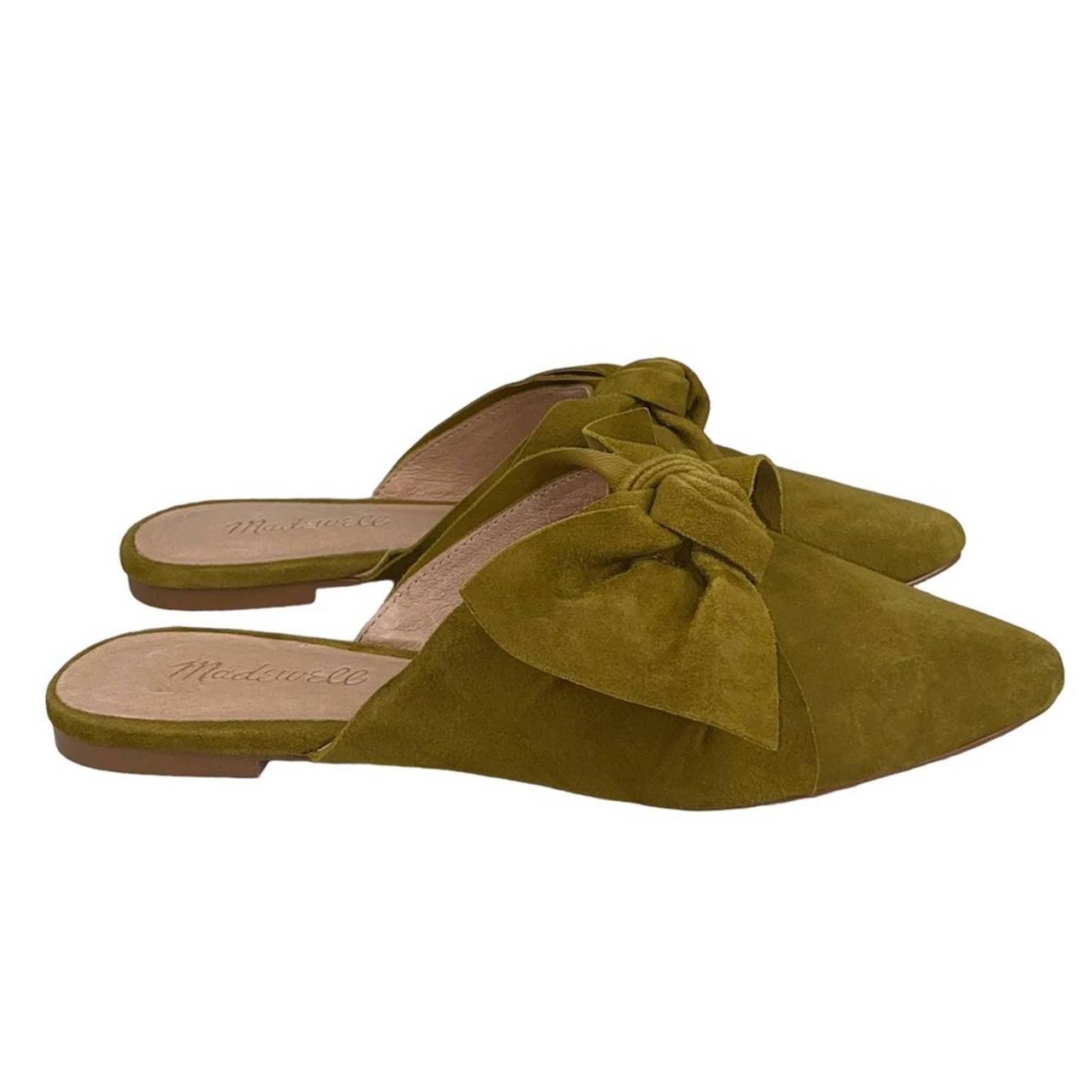 Madewell on sale bow mules