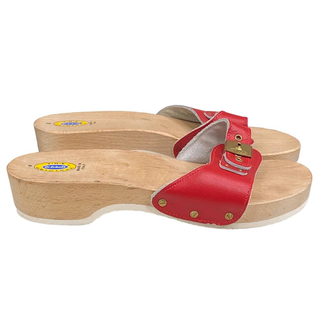 Amazon.com | Dr. Scholl's Shoes womens Originalist Slide Sandal, Fire Red,  6.5 US | Slides
